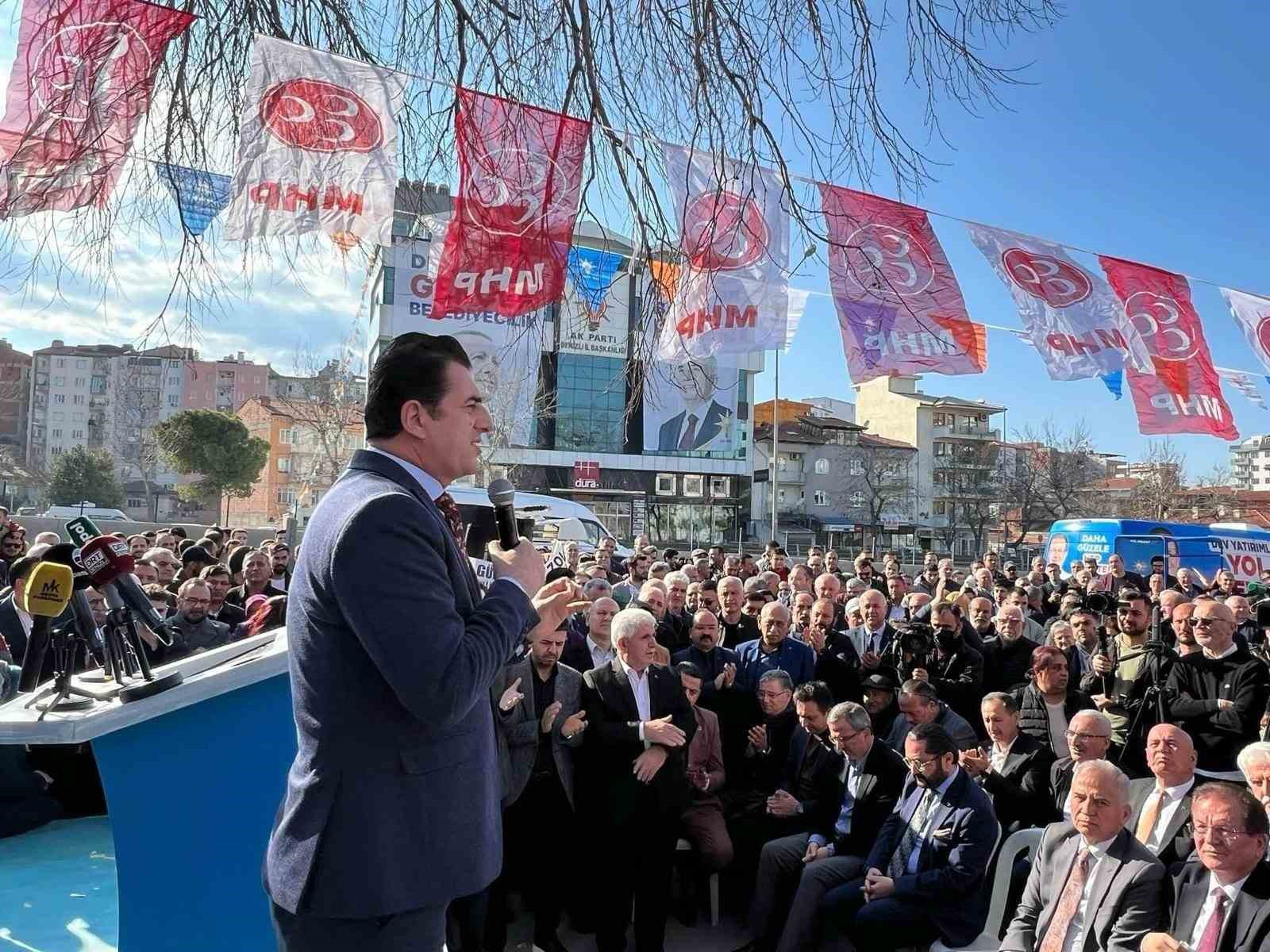 AK Parti İl Başkanı Güngör; “Cumhur İttifakımız ile birlikte Denizli’de hedef 20’de 20”