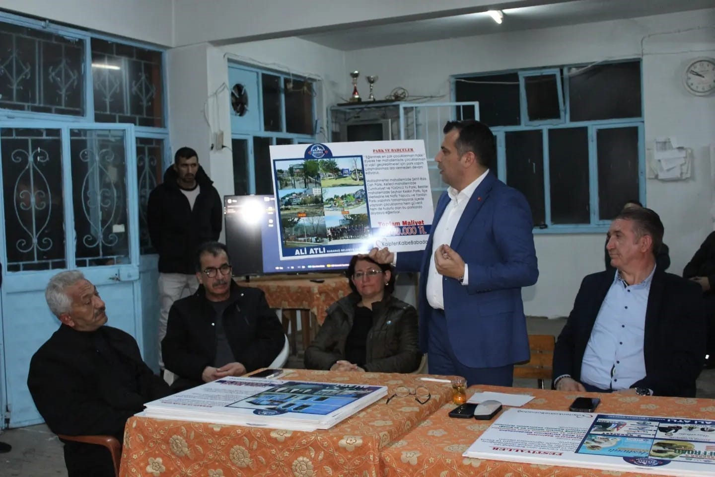 Babadağ Belediye Başkanı Atlı’ya yoğun ilgi devam ediyor