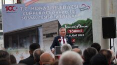 Başkan Kepenek, Honaz’da taziye evinin temelini attı
