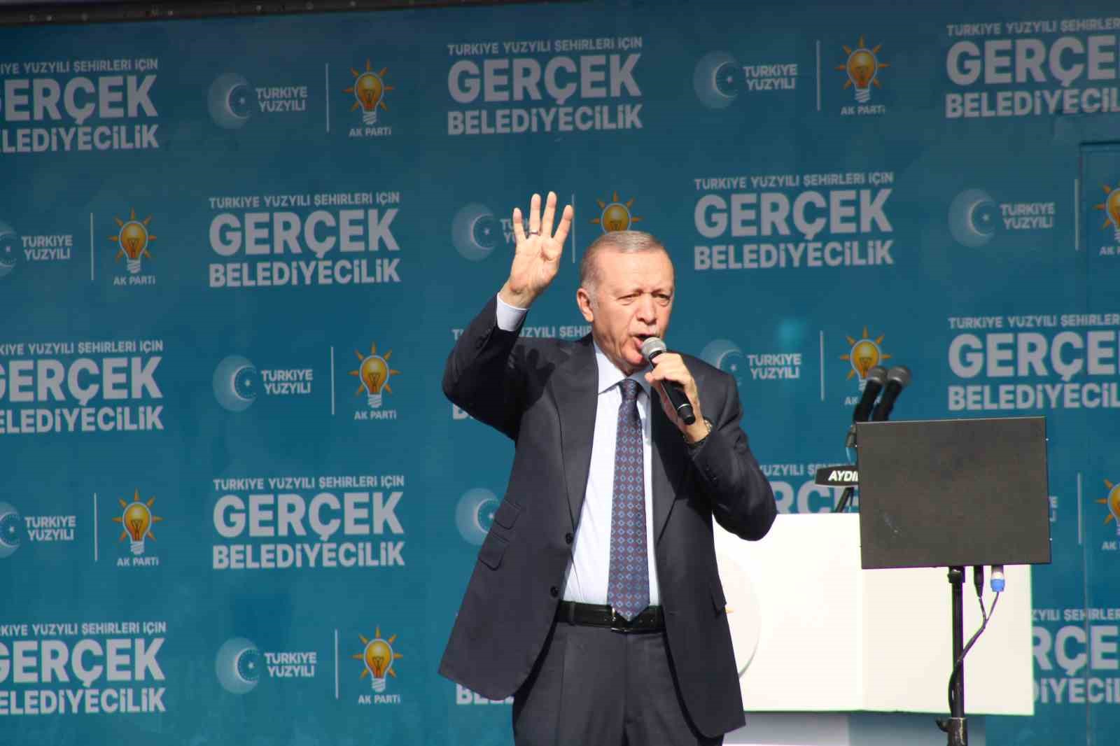 Cumhurbaşkanı Erdoğan: “Belediyecilikte bizimle yarışacak kimse yok”