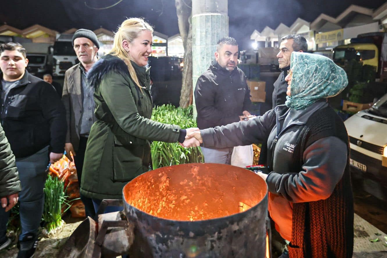 Başkan Doğan’dan gün doğmadan hal esnafını dinledi