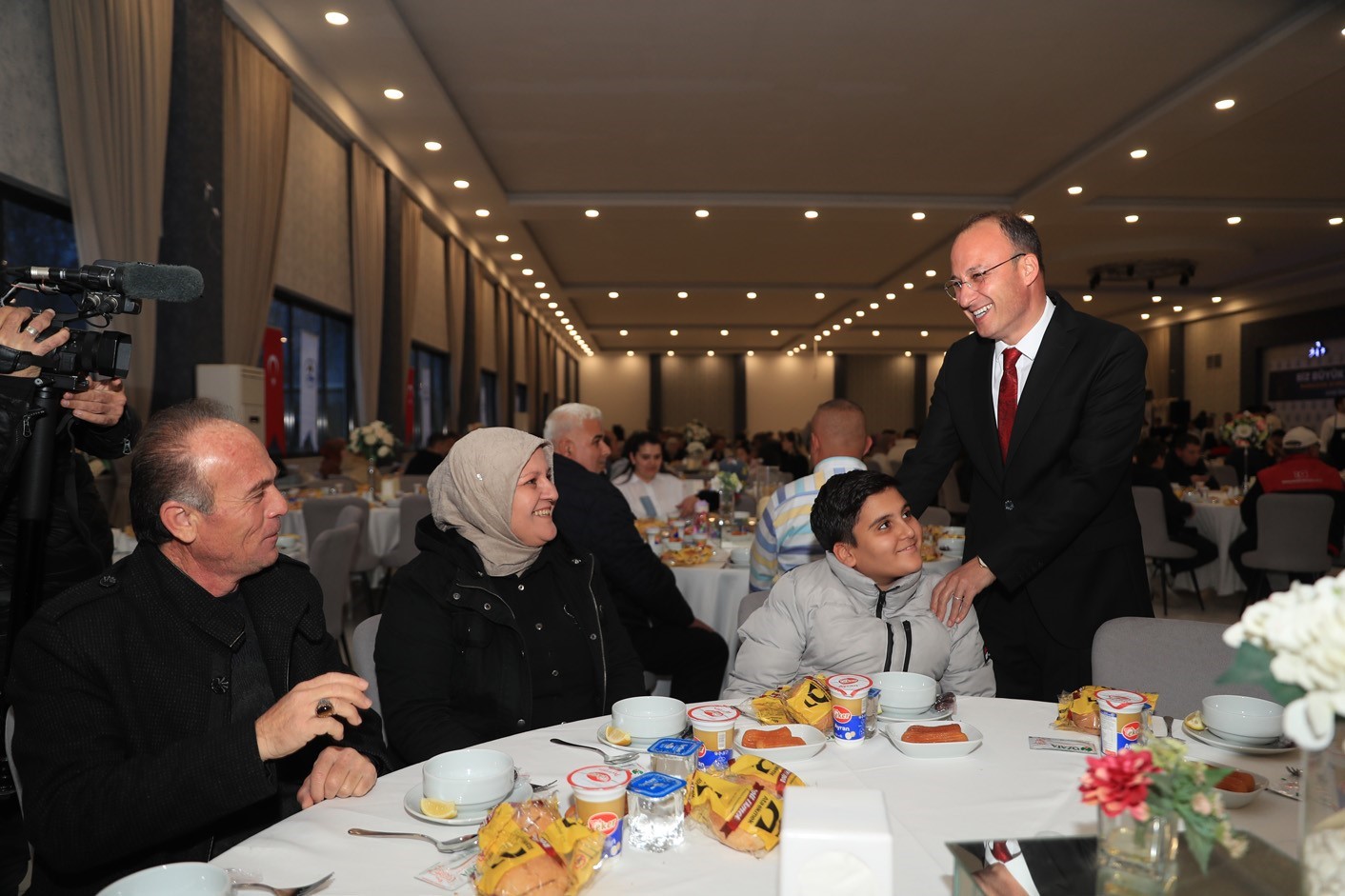 Başkan Örki’den veda yemeği