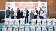 Denizli’de çiftçilere 70 ton nohut tohumu desteği