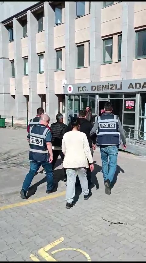 Denizli’de kesinleşmiş hapis cezasıyla aranan 3 kişi yakalandı