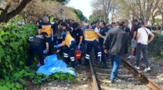 Manisa’da yolcu trenin çarptığı kadın hayatını kaybetti