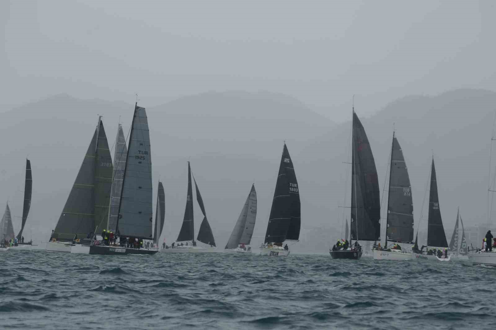 Marmaris’te kış trofesi üçüncü ayak yarışları sona erdi