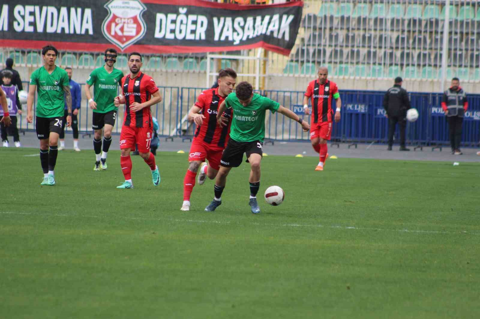 TFF 2. Lig: Denizlispor: 1 – GMG Kastamonuspor: 2
