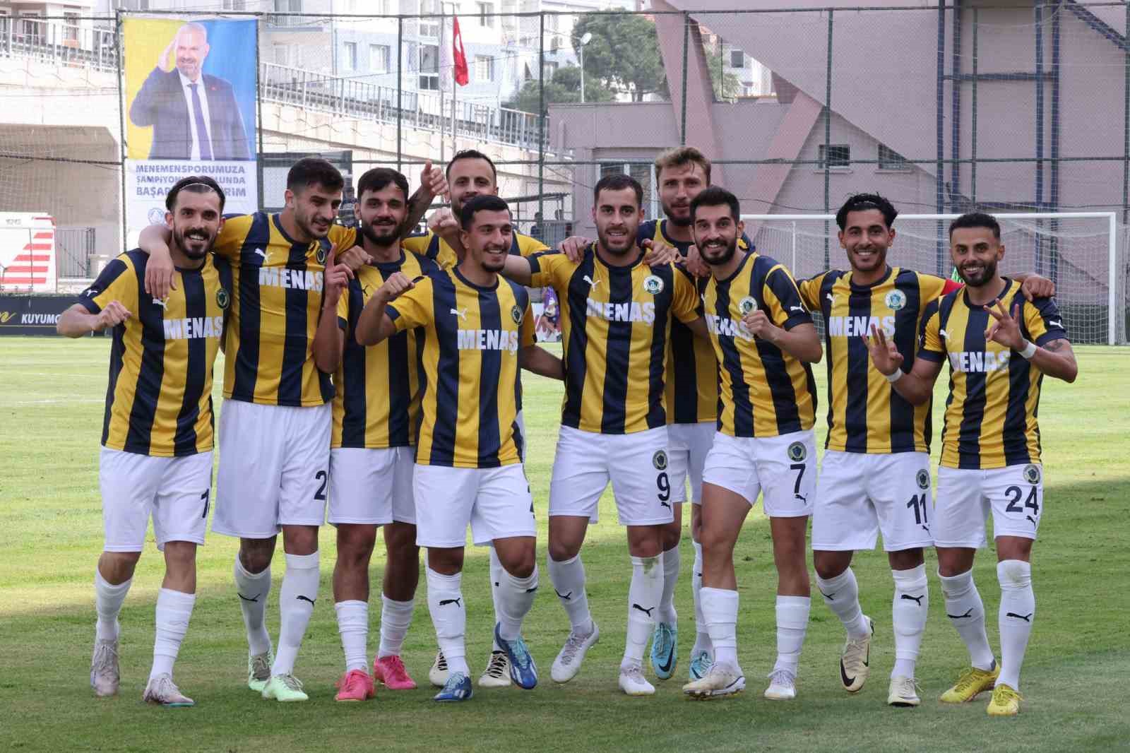 Yılmaz Vural yönetimindeki Menemen FK, 5’te 5 yaptı