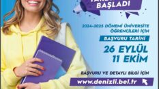 Denizli Büyükşehirden üniversitelilere öğrenim yardımı