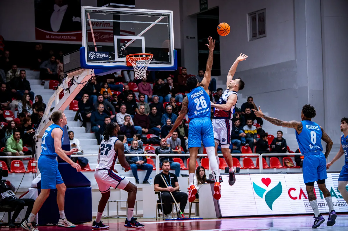 FIBA Şampiyonlar Ligi: Aliağa Petkimspor: 90 – King Szczecin: 63