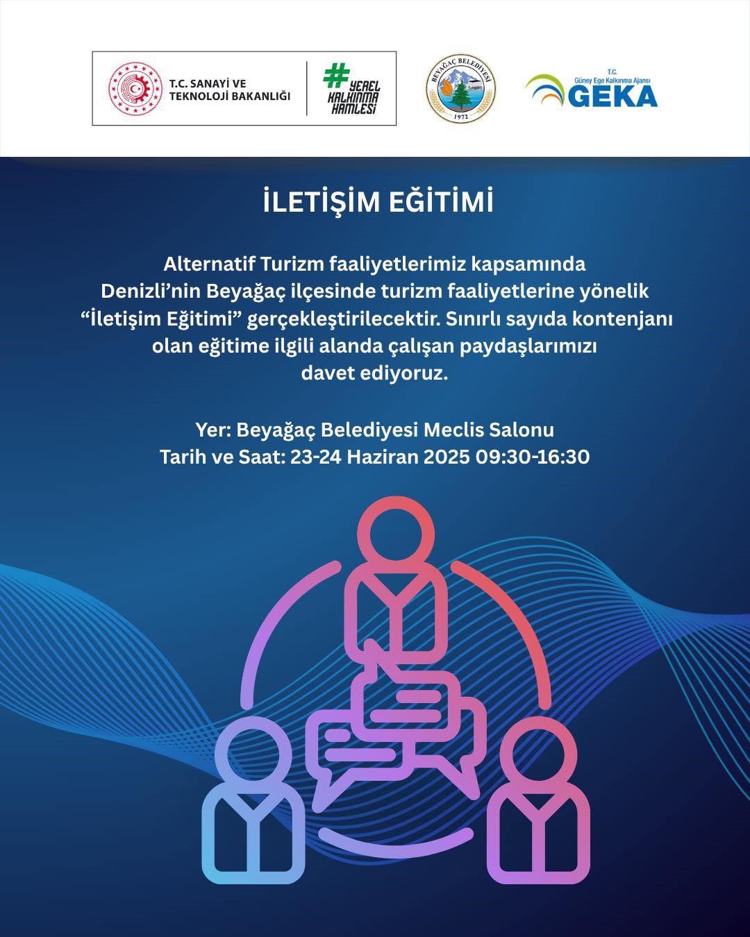 Beyağaç’ta turizm alanında çalışanlara iletişim eğitimi verilecek